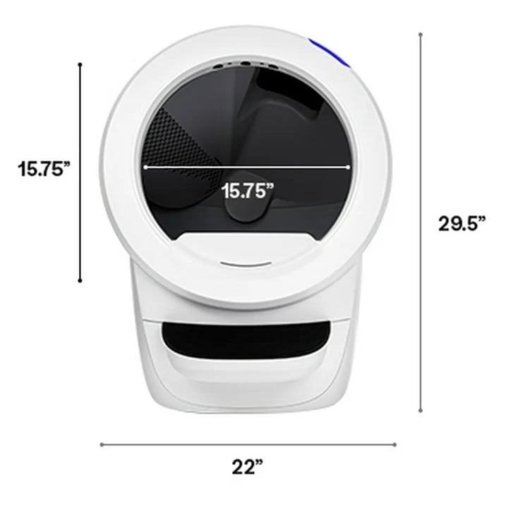 Whisker Litter-Robot 4 with Step, Automatic Self-Cleaning Cat Litter Box